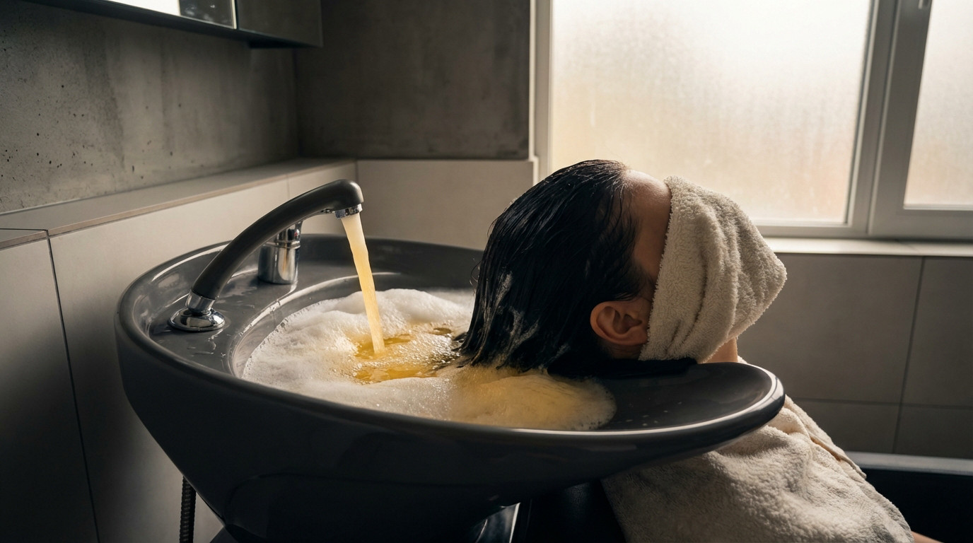 Bac shampoing maison